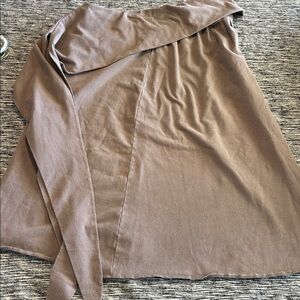 Earth Creations Natural Beige Brown Skirt L
